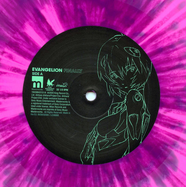 Yoko Takahashi, Megumi Hayashibara : Evangelion Finally (LP,Compilation,Stereo)