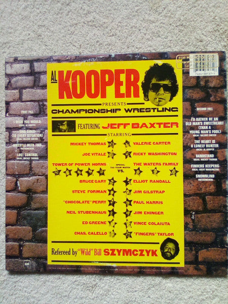 Al Kooper : Championship Wrestling (LP,Album,Stereo)