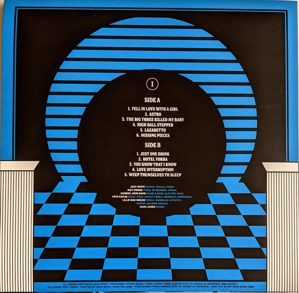 Jack White (2) : Live At The Masonic Temple (LP)
