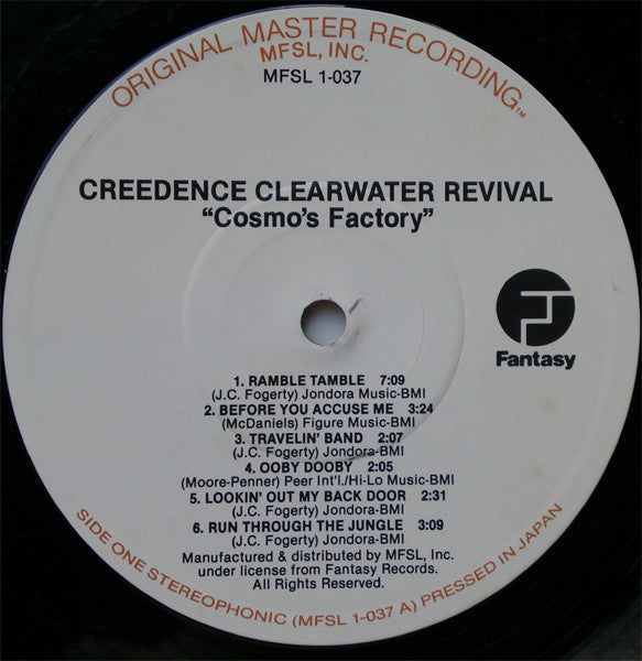 Creedence Clearwater Revival : Cosmo's Factory (LP,Album,Limited Edition,Reissue,Remastered)