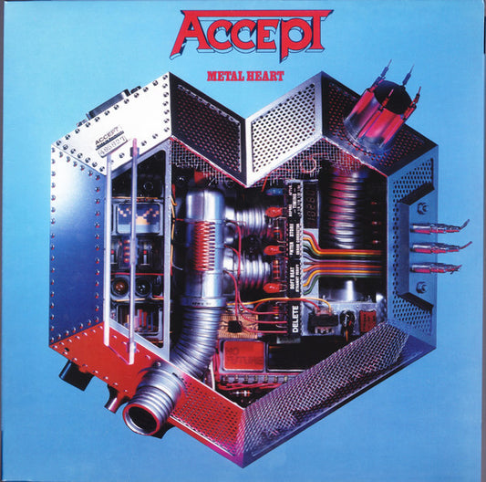 Accept : Metal Heart (LP,Album,Reissue)