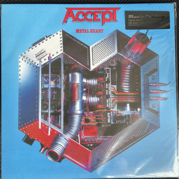 Accept : Metal Heart (LP,Album,Reissue)
