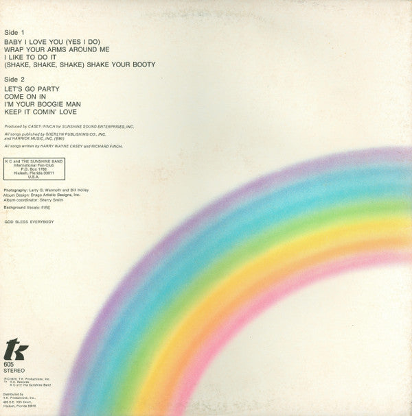 KC & The Sunshine Band : Part 3 (LP,Album,Stereo)