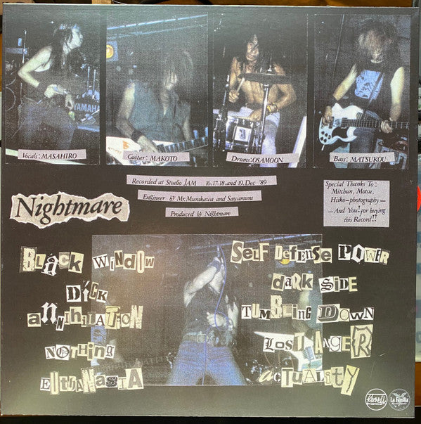 Nightmare (6) : Give Notice Of Nightmare.. (12",45 RPM,Album,Reissue,Repress)