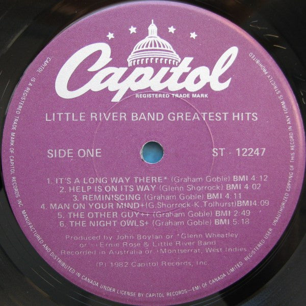 Little River Band : Greatest Hits (LP,Compilation)