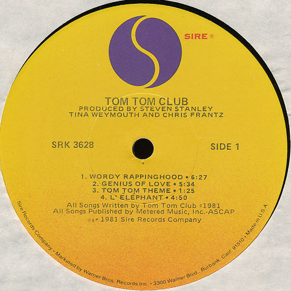 Tom Tom Club : Tom Tom Club (LP,Album)