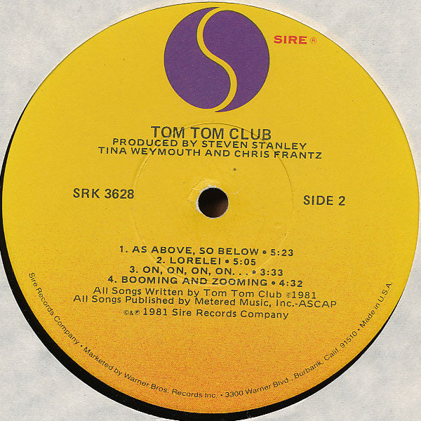 Tom Tom Club : Tom Tom Club (LP,Album)