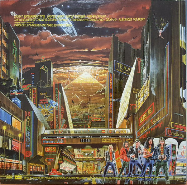 Iron Maiden : Somewhere In Time (LP,Album,Stereo)