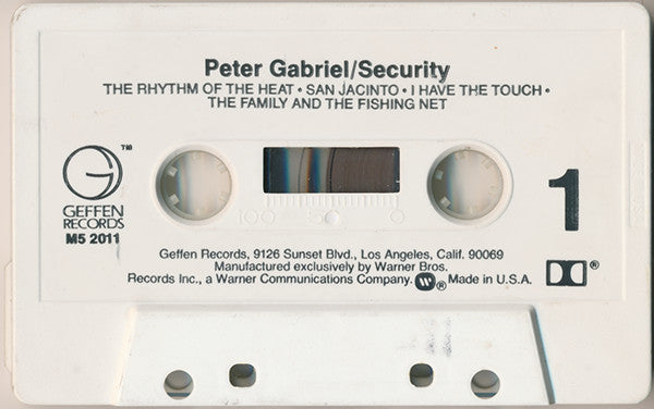 Peter Gabriel : Security (Album)