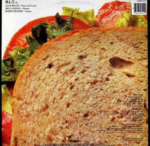 Jack Bruce / Bill Lordan / Robin Trower : B.L.T. (LP,Album)