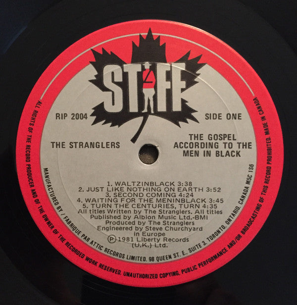 Stranglers, The : The Gospel According To The Meninblack (LP,Album)