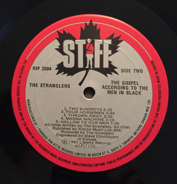 Stranglers, The : The Gospel According To The Meninblack (LP,Album)