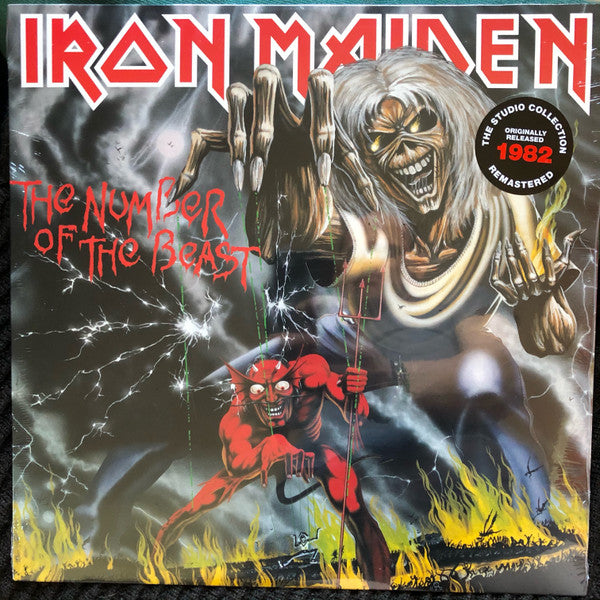Iron Maiden : The Number Of The Beast (LP,Album,Reissue,Remastered)
