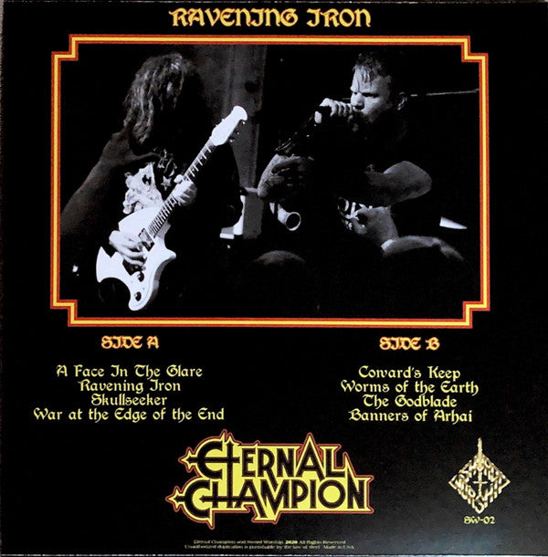 Eternal Champion : Ravening Iron (LP,Album)