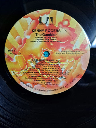 Kenny Rogers : The Gambler (LP,Album,Stereo)