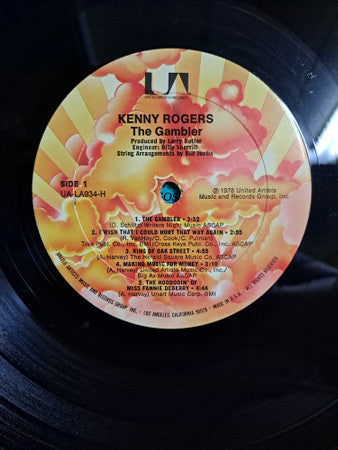 Kenny Rogers : The Gambler (LP,Album,Stereo)