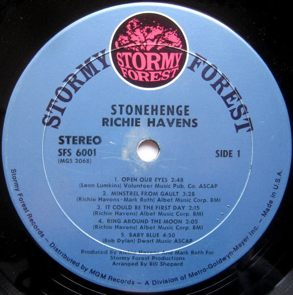 Richie Havens : Stonehenge (LP,Album)
