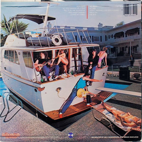 Chilliwack : Wanna Be A Star (LP,Album)