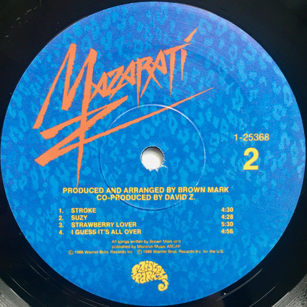 Mazarati : Mazarati (LP,Album)