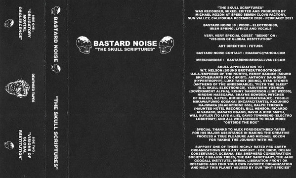 Bastard Noise : The Skull Scriptures (Album,Limited Edition)