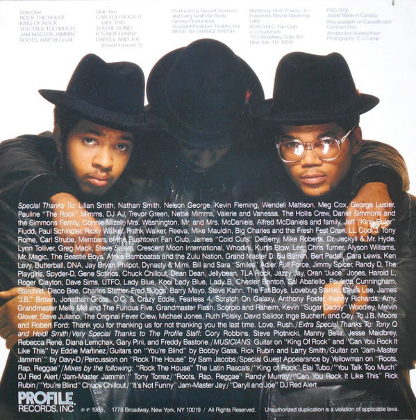 Run-DMC : King Of Rock (LP,Album)