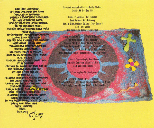 Temple Of The Dog : Temple Of The Dog (Album)