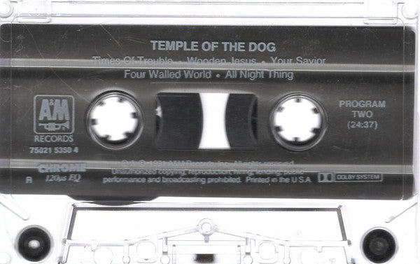 Temple Of The Dog : Temple Of The Dog (Album)