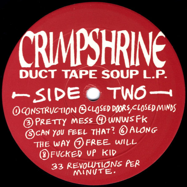 Crimpshrine : Duct Tape Soup (LP,Compilation,Reissue)