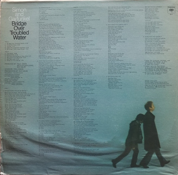 Simon & Garfunkel : Bridge Over Troubled Water (LP,Album,Reissue)
