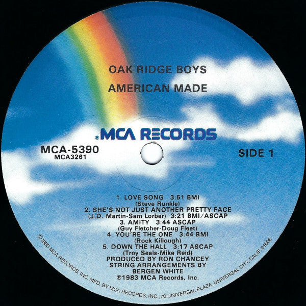 Oak Ridge Boys, The : American Made (LP,Album)