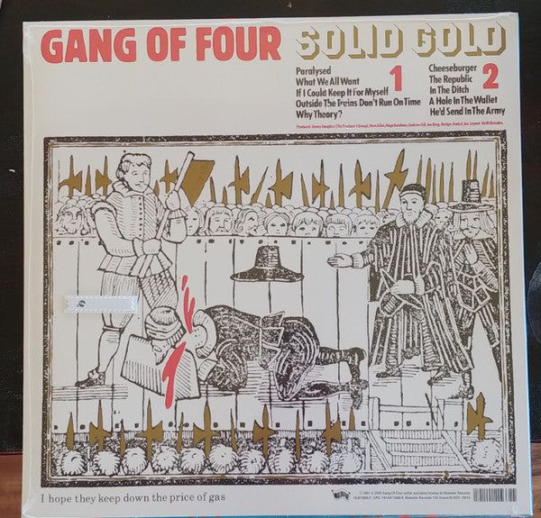Gang Of Four : Solid Gold (LP,Album,Reissue)