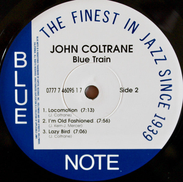 John Coltrane : Blue Train (LP,Album,Reissue,Stereo)