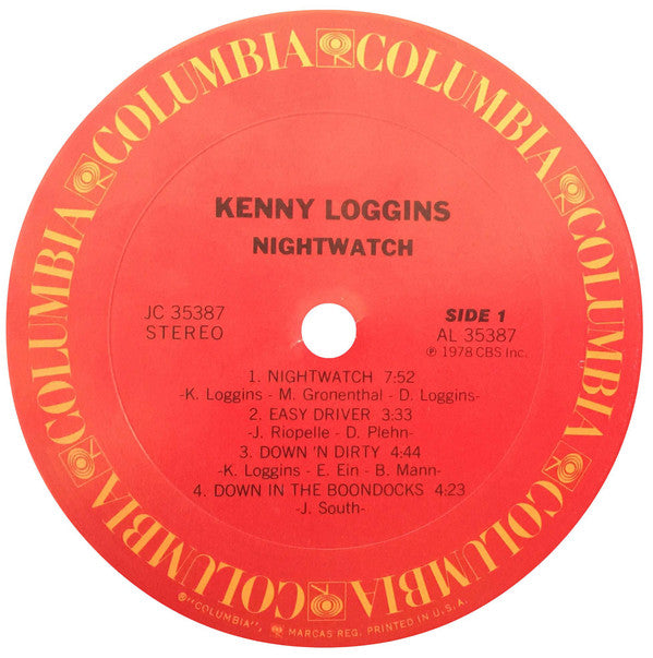 Kenny Loggins : Nightwatch (LP,Album,Stereo)