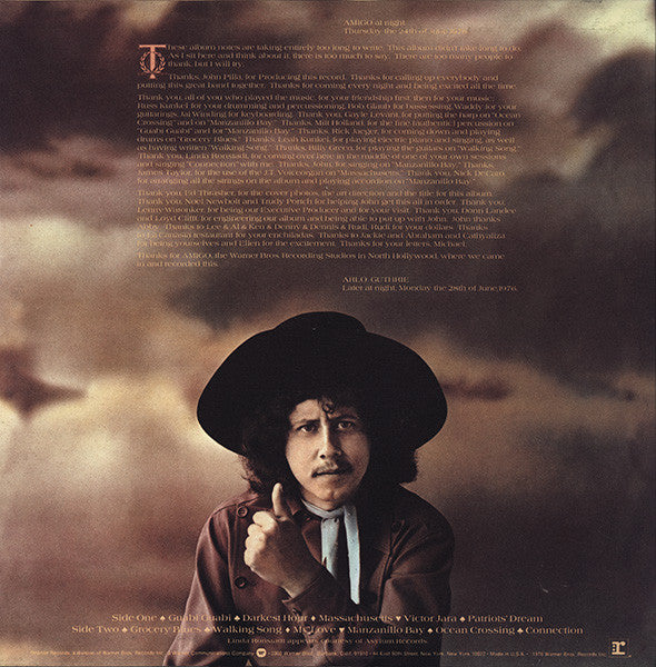 Arlo Guthrie : Amigo (LP,Album)