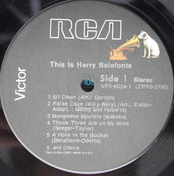 Harry Belafonte : This Is Harry Belafonte (LP,Compilation,Reissue)
