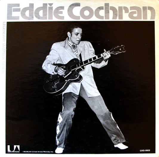 Eddie Cochran : Legendary Masters Series #4 (LP,Compilation,Mono)