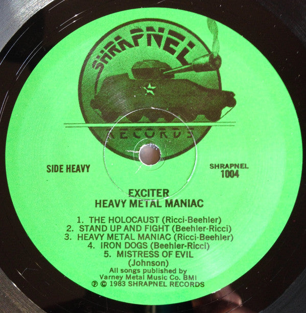 Exciter : Heavy Metal Maniac (LP,Album)