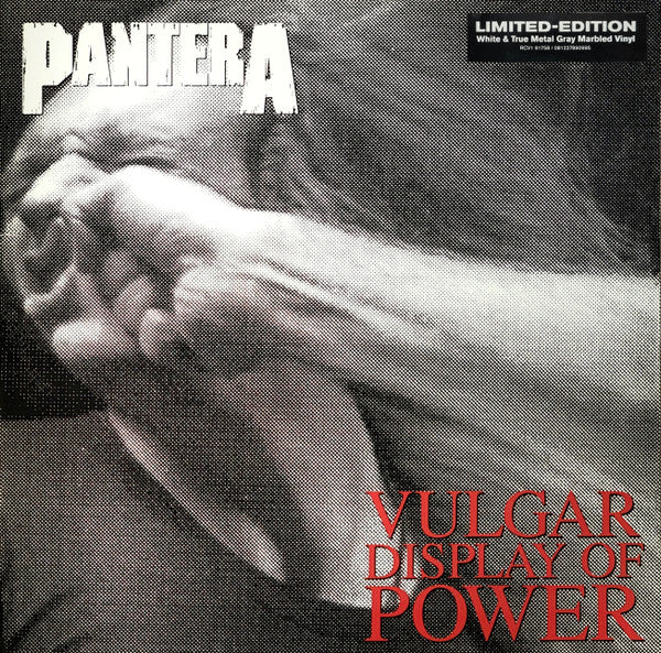 Pantera : Vulgar Display Of Power (LP,Album,Limited Edition,Reissue,Stereo)