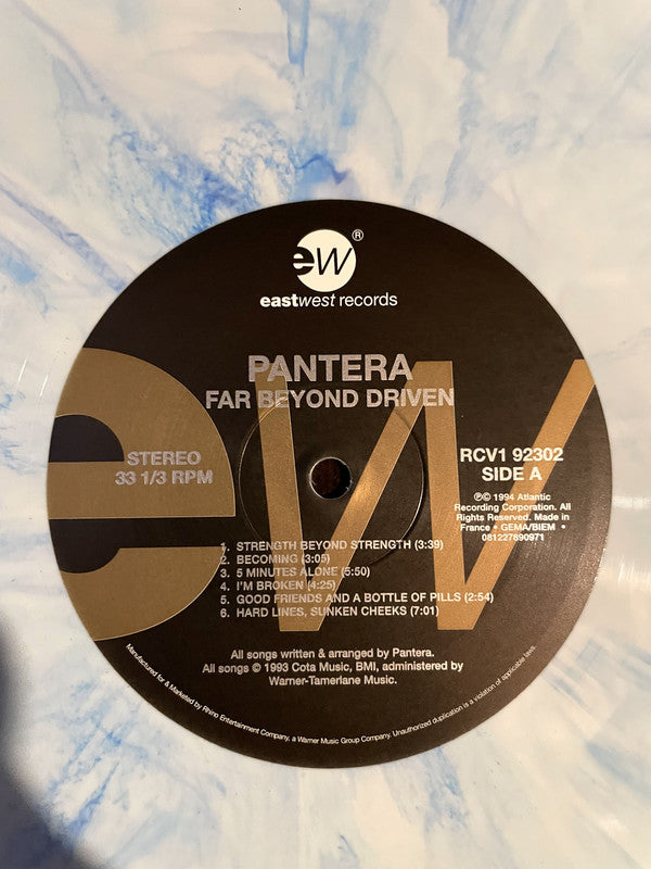 Pantera : Far Beyond Driven (LP,Album,Limited Edition,Reissue,Repress)