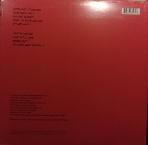 B-52's, The : Wild Planet (LP,Album,Reissue)