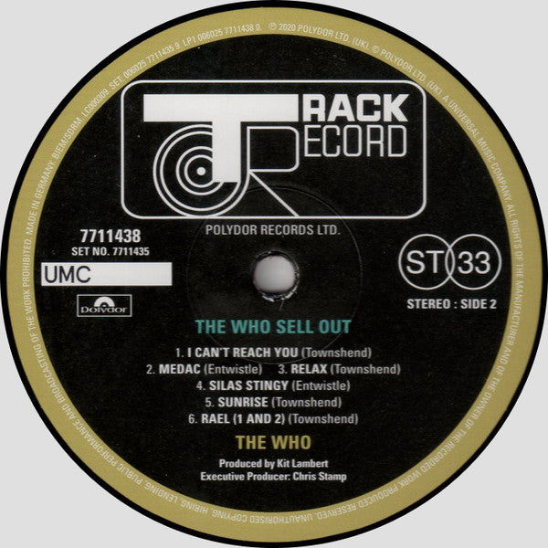 Who, The : The Who Sell Out (LP,Album,Reissue,Remastered)