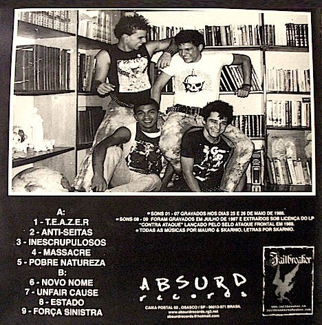 Skarnio : Pobre Natureza (LP,Limited Edition)