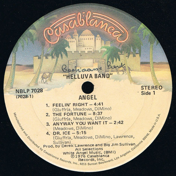 Angel (24) : Helluva Band (LP,Album)