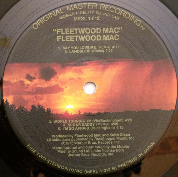Fleetwood Mac : Fleetwood Mac (LP,Album,Reissue,Remastered,Stereo)