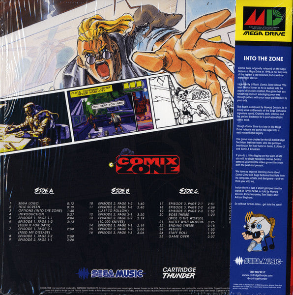 Howard Drossin, Roadkill (6) : Comix Zone コミックスゾーン (LP)