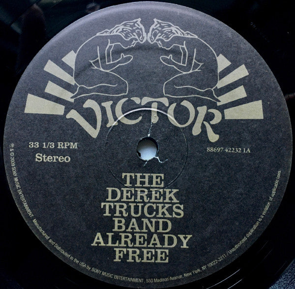Derek Trucks Band, The : Already Free (LP,Album)