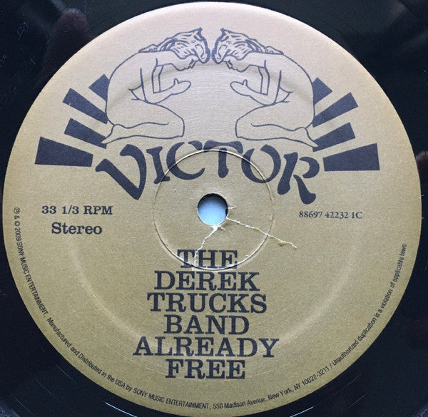 Derek Trucks Band, The : Already Free (LP,Album)