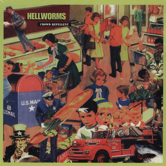 Hellworms : Crowd Repellent (LP,Album)