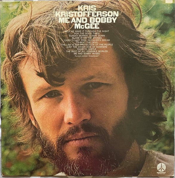 Kris Kristofferson : Kristofferson (LP,Album,Reissue)