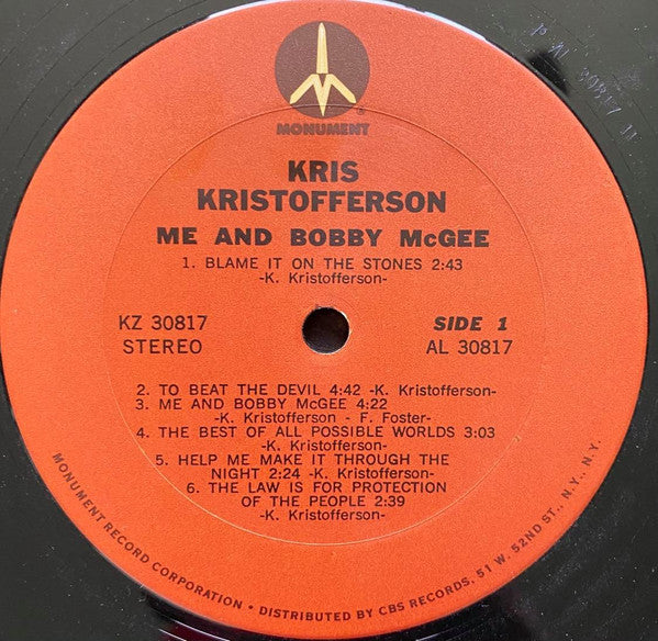 Kris Kristofferson : Kristofferson (LP,Album,Reissue)